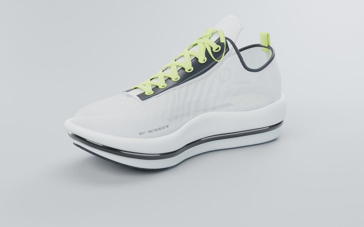 Medial three-quarter render